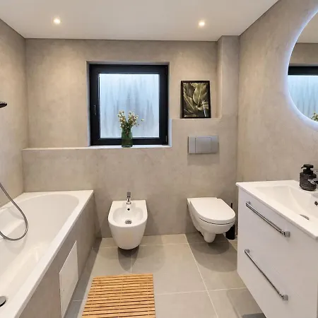 Neues Studio-apartment Mit Dachterrasse & Privatparkplatz Naehe Bremen Lejlighed Delmenhorst
