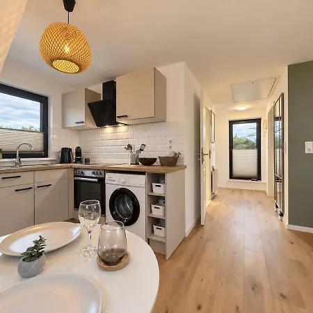 Lejlighed Neues Studio-apartment Mit Dachterrasse & Privatparkplatz Naehe Bremen
